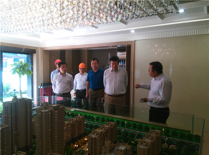 省國資委第二監(jiān)事會主席施建國赴建設(shè)集團(tuán)地產(chǎn)項目調(diào)研