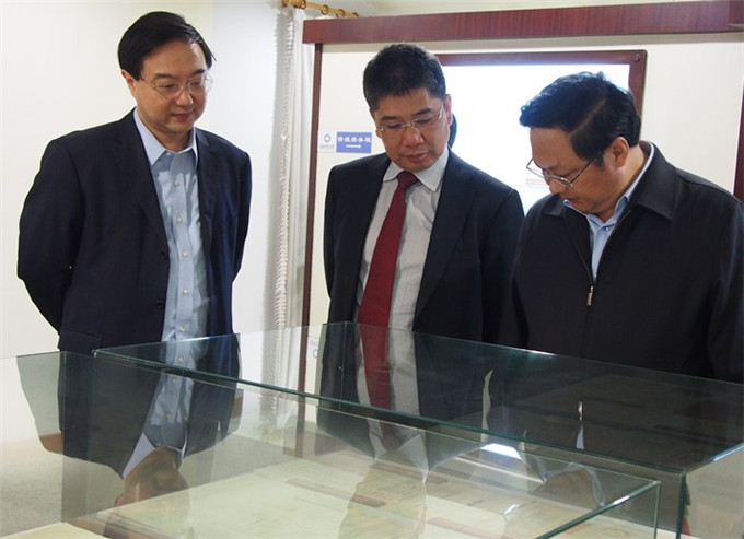 集團(tuán)領(lǐng)導(dǎo)集體赴上海自貿(mào)區(qū)、上海期貨交易所調(diào)研