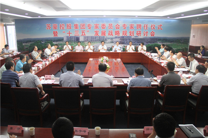 控股集團(tuán)舉行專(zhuān)家委員會(huì)專(zhuān)家聘任儀式暨“十三五”發(fā)展戰(zhàn)略研討會(huì)