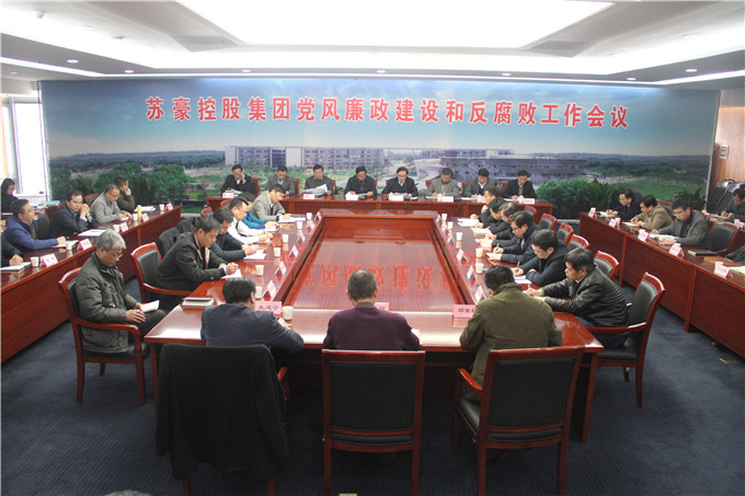 控股集團(tuán)召開黨風(fēng)廉政建設(shè)和反腐敗工作會議