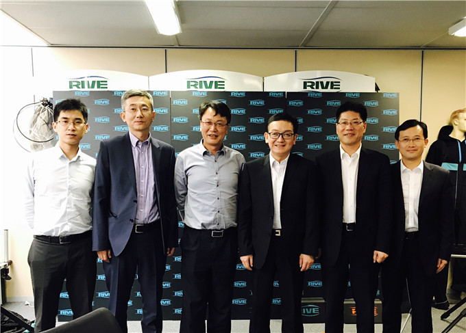省商務(wù)廳副廳長朱益民調(diào)研集團旗下法國RIVE公司