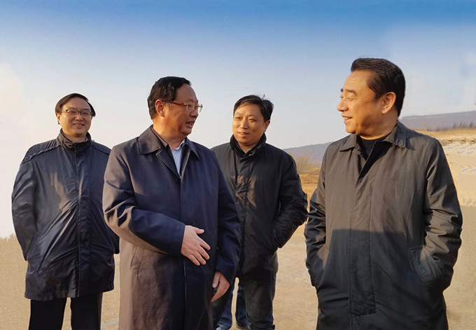 陳震寧副省長到蘇豪健康養(yǎng)老產(chǎn)業(yè)園項目調研