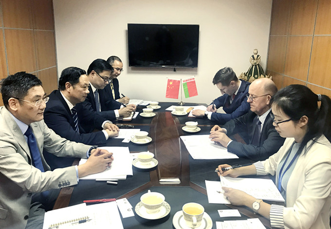 王正喜董事長率隊(duì)拜訪白俄羅斯駐上?？傤I(lǐng)事館