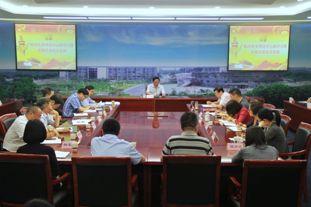 集團(tuán)黨委書(shū)記、董事長(zhǎng)王正喜同志給直屬黨委黨員講黨課