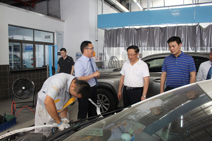 王正喜董事長赴天泓集團宿遷汽車園區(qū)調研